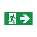 Exit IP65 Series - Hanging - Pictogram - Double-sided - Right